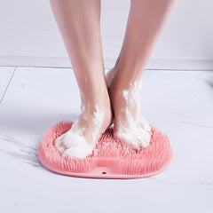 Exfoliating Mat for Bathroom Shower Cleaning Tool
