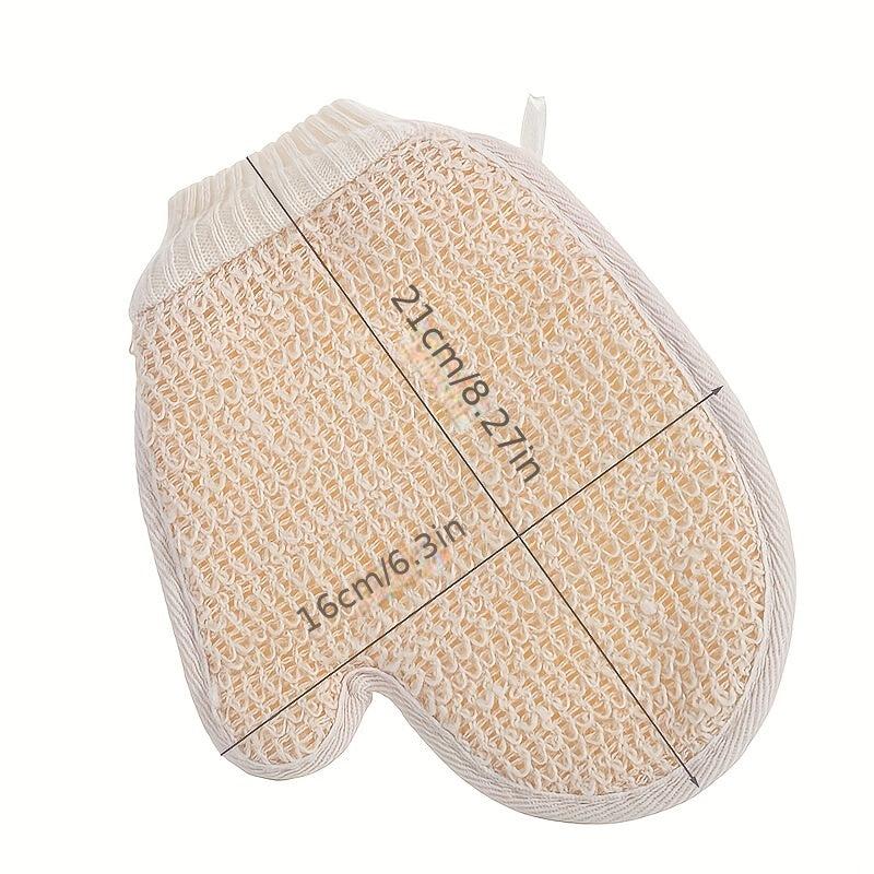 Exfoliating Shower Set Gloves Pad Loofah Sponge Dead Skin Remover