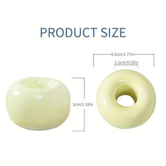 Ceramic Toothbrush Holder Toothbrush Storage Organizer for Bathroom Vanity