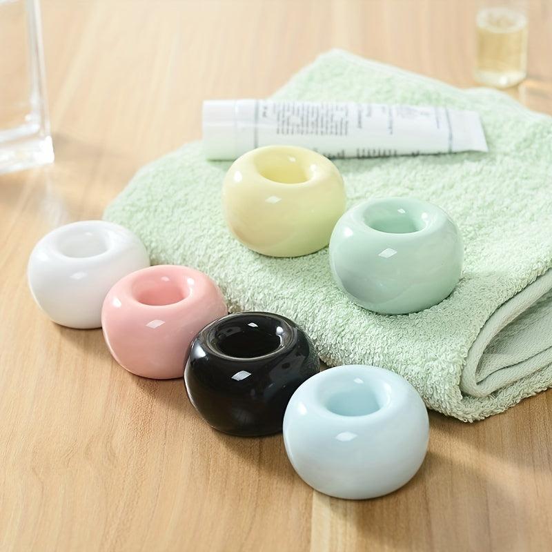 Ceramic Toothbrush Holder Toothbrush Storage Organizer for Bathroom Vanity