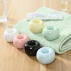 Ceramic Toothbrush Holder Toothbrush Storage Organizer for Bathroom Vanity