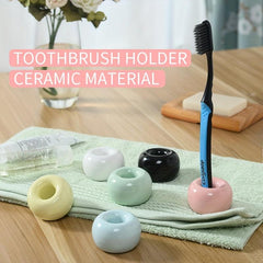 Ceramic Toothbrush Holder Toothbrush Storage Organizer for Bathroom Vanity