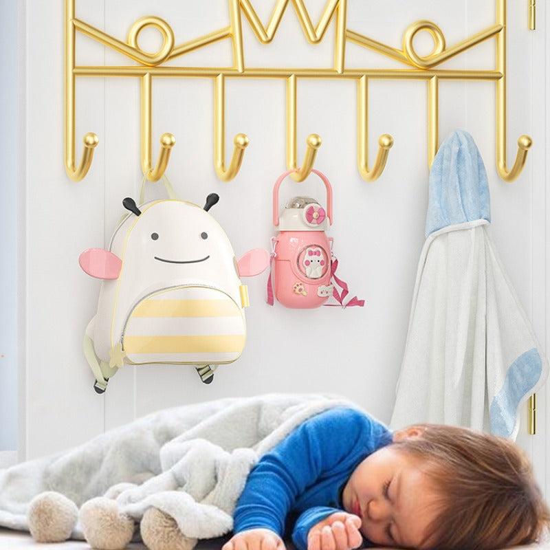 Crown Over Door Hook 7 Hook Over Door Hanger Bathroom Accessories