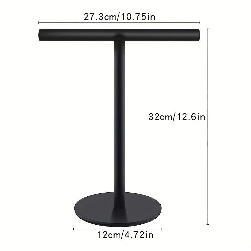 Stainless Steel T-shaped Towel Rack Stand