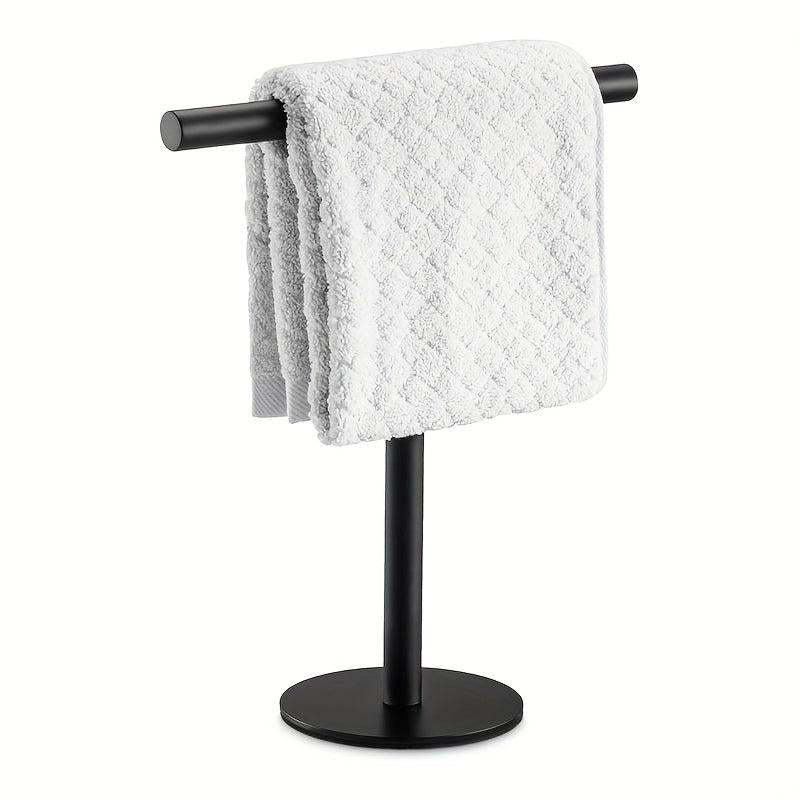 Stainless Steel T-shaped Towel Rack Stand