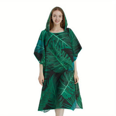 Hooded Surf Poncho Towel for Fast Drying