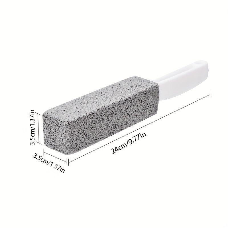 Pumice Cleaning Stone with Handle Toilet Brush