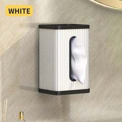 Wall Mounted Tissue Box Holder Waterproof Tissue Storage Box