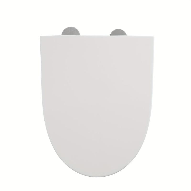 Bathroom Elongated Toilet Seat Cover Slow Close Lid