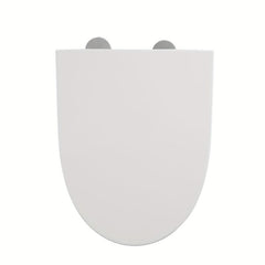 Bathroom Elongated Toilet Seat Cover Slow Close Lid