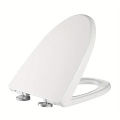 Bathroom Elongated Toilet Seat Cover Slow Close Lid