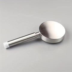 Stainless Steel Handheld Shower Head Round Bathroom Accessories
