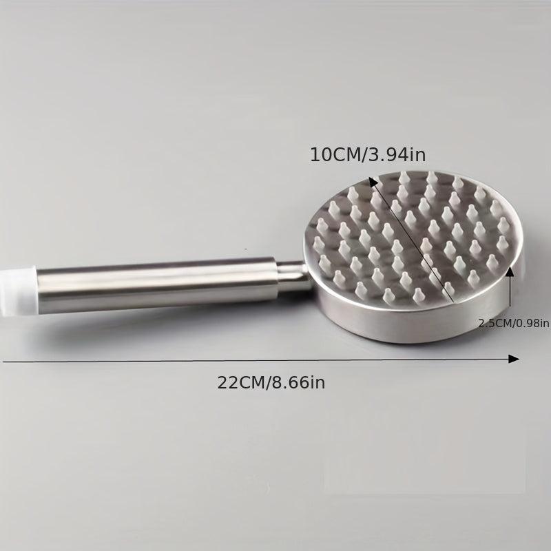 Stainless Steel Handheld Shower Head Round Bathroom Accessories