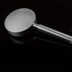 Stainless Steel Handheld Shower Head Round Bathroom Accessories