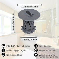 Bathroom Drain Hair Catcher Sink Strainer Filter Tub Shower Drain Protector
