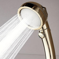 Adjustable High Pressure Shower Head 3 Modes Handheld Spray ON OFF Switch