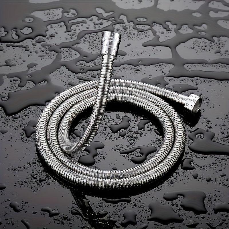Stainless Steel Shower Head Hose 56-69in Extra Long Replacement Bathroom Tube