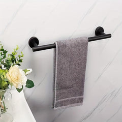 Stainless Steel Towel Bar Shower Towel Rack Bathroom Wall Mounted Towel Holder