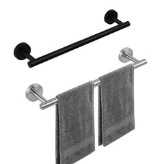Stainless Steel Towel Bar Shower Towel Rack Bathroom Wall Mounted Towel Holder