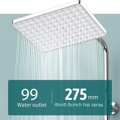Top Spray Shower Head Fixed Square Rainfall Bathroom Accessories