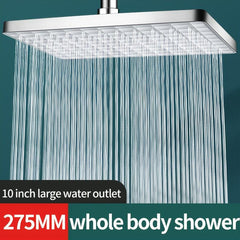 Top Spray Shower Head Fixed Square Rainfall Bathroom Accessories