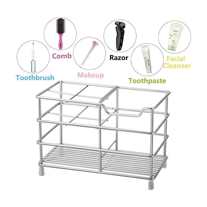 304 Stainless Steel Toothbrush Holder Toothpaste Stand