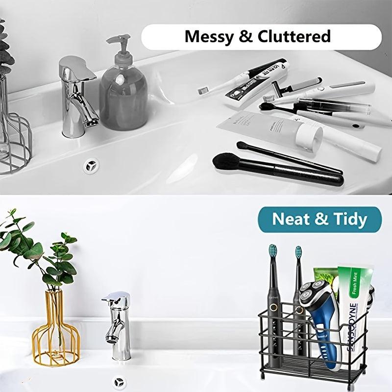 304 Stainless Steel Toothbrush Holder Toothpaste Stand