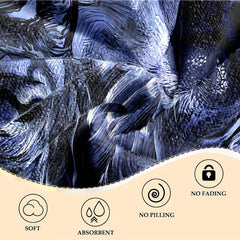 Wolf Beach Towel 59x29 Quick Drying Lightweight Bath Towel