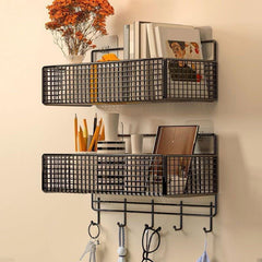 Shower Caddy Shelf Organizer Wall Mounted Metal Bathroom Hanging