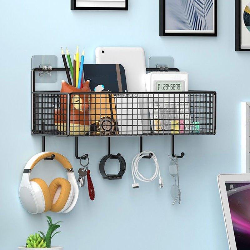 Shower Caddy Shelf Organizer Wall Mounted Metal Bathroom Hanging