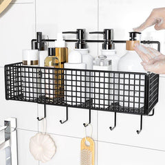 Shower Caddy Shelf Organizer Wall Mounted Metal Bathroom Hanging
