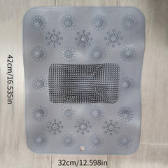Foot Massage Shower Mat with Suction Cups for Bathroom