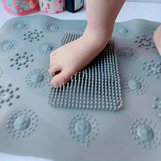 Foot Massage Shower Mat with Suction Cups for Bathroom