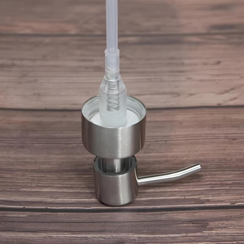 1pc Stainless Steel Soap Pump Dispenser Replacement