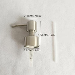 1pc Stainless Steel Soap Pump Dispenser Replacement