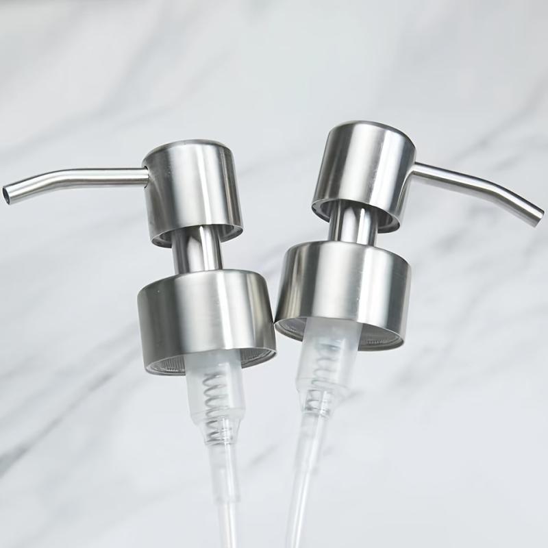 1pc Stainless Steel Soap Pump Dispenser Replacement