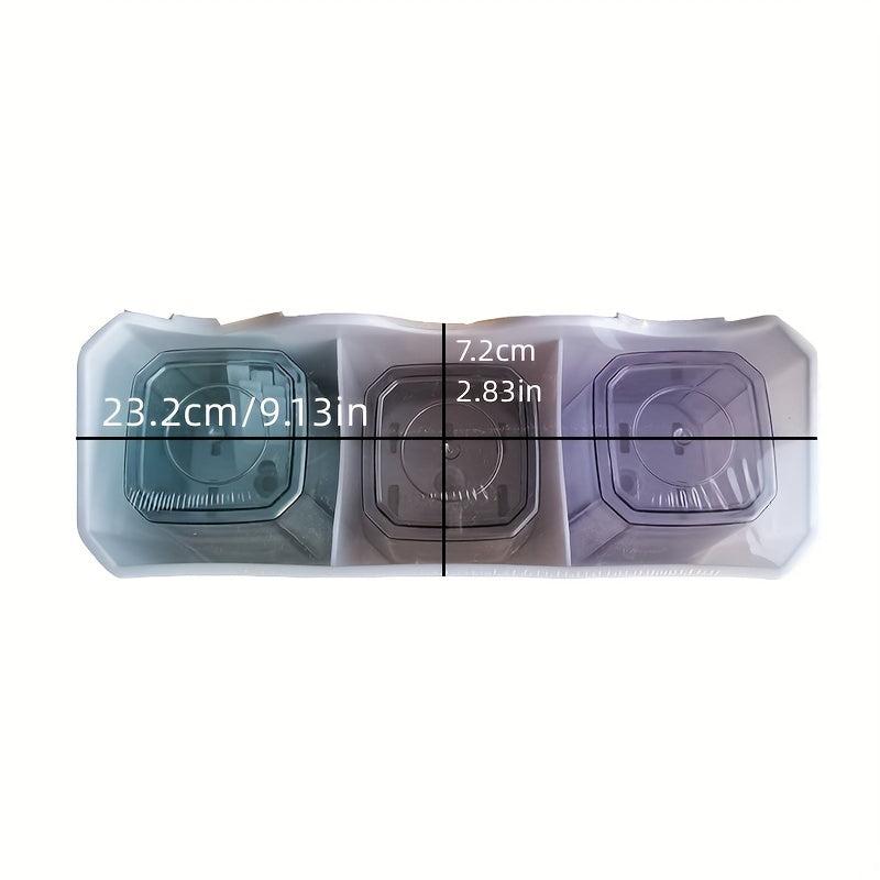 Toothbrush Holder Dispenser Wall Mounted Storage Rack Organizer