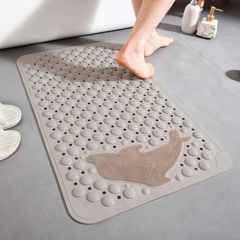 Eco-friendly Bathroom Non-slip Mat with Suction Cups
