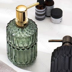 Soap Dispenser Countertop Lotion Bottle with Pump Bathroom