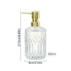 Soap Dispenser Countertop Lotion Bottle with Pump Bathroom