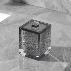Bathroom Containers With Lid Q-Tip Holder Cotton Swab Canister