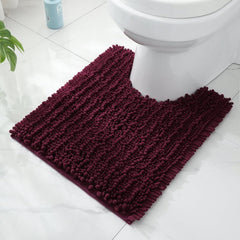 U Shaped Toilet Rug 24 X 20 Soft Plush Bath Bathroom Rug