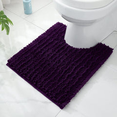 U Shaped Toilet Rug 24 X 20 Soft Plush Bath Bathroom Rug