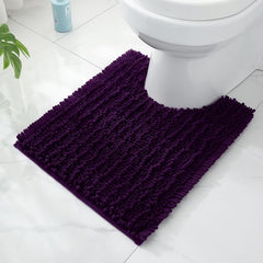 U Shaped Toilet Rug 24 X 20 Soft Plush Bath Bathroom Rug