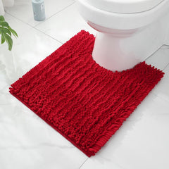 U Shaped Toilet Rug 24 X 20 Soft Plush Bath Bathroom Rug