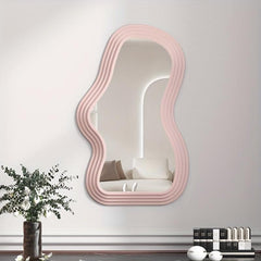 Cloud Shaped Mirror Wall Hanging Irregular Makeup Mirror