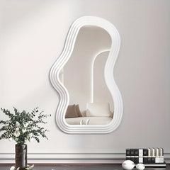 Cloud Shaped Mirror Wall Hanging Irregular Makeup Mirror