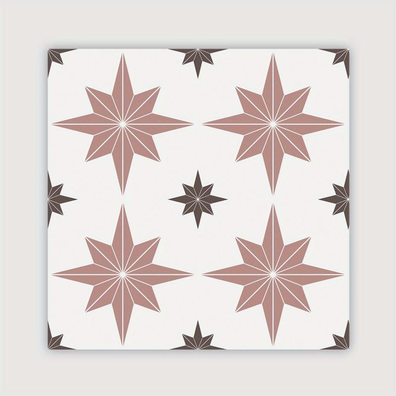 Geometric Pattern Floor Tile Sticker Self Adhesive Waterproof DIY Wallpaper