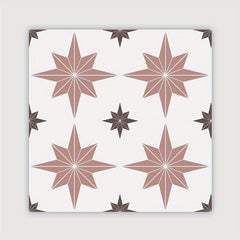 Geometric Pattern Floor Tile Sticker Self Adhesive Waterproof DIY Wallpaper