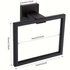 Brushed Nickel Towel Holder Stainless Steel Towel Hanger Wall Mount